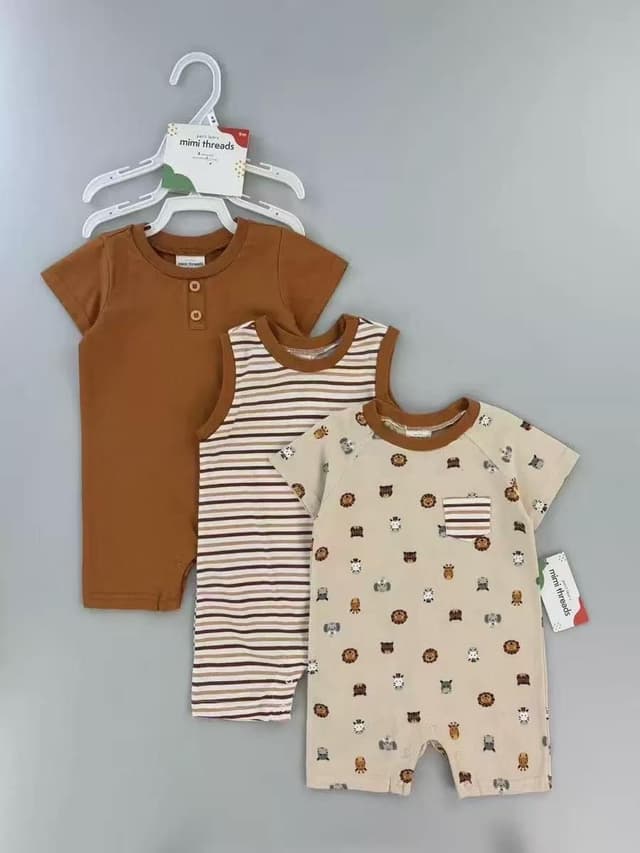 3 in one Baby rompers